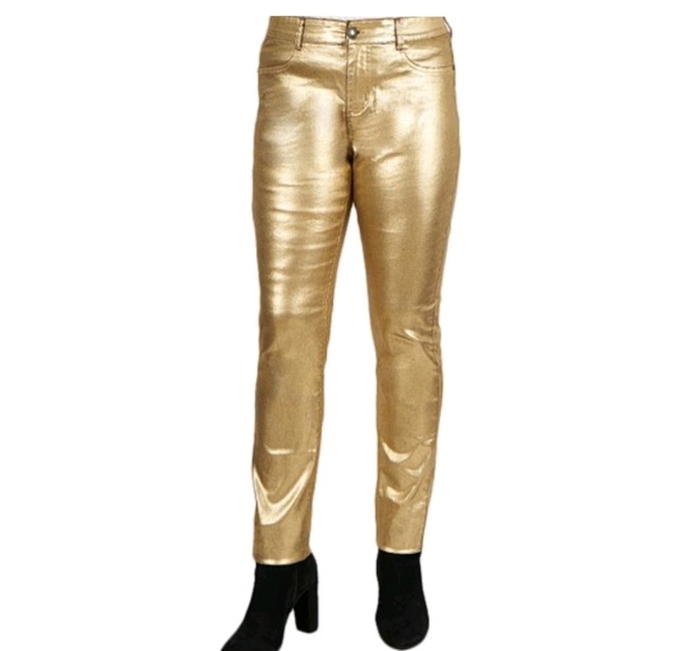 Skye's The Limit Golden Foil Pants